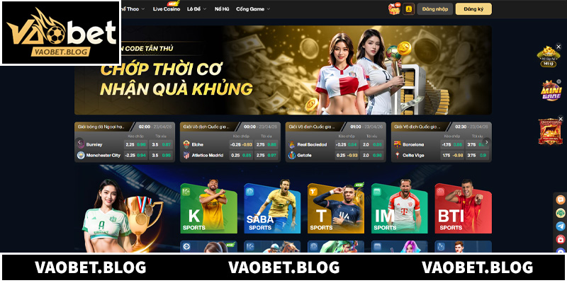 Giới thiệu tổng quan về nhà cái Vaobet