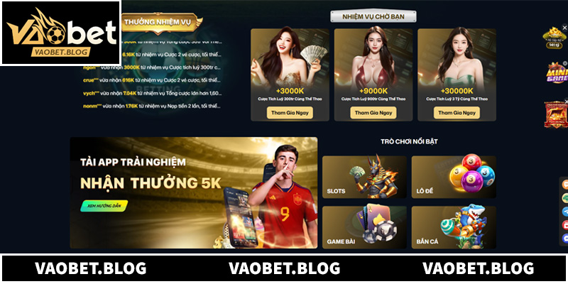 Ưu điểm khi tham gia cá cược tại nền tảng Vaobet